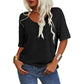 💖2026 Summer Sale 50% OFF💥Women's Solid Color V-Neck T-shirt