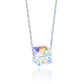 💥Hot Sale🩵Austrian Sugar Cube Crystal Bracelet Necklace Earrings For Women✨