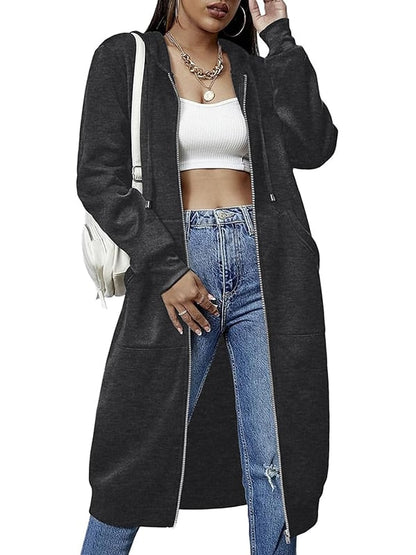 🌸LAST DAY SPECIAL PRICE!!🌸Women Casual Zip up Fleece Hoodies