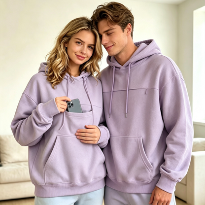 🎁Last Day Promotion 49% OFF🔥Cute Cat In Pocket Graphic Hoodie Oversized Long Sleeve Drawstring Hooded Sweatshirt Casual Kangaroo Pocket Pullover Top
