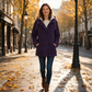 🎅Christmas HOT SALE💞50K+ SOLD!✨Women's Plush-Lined Windproof Hooded Jacket