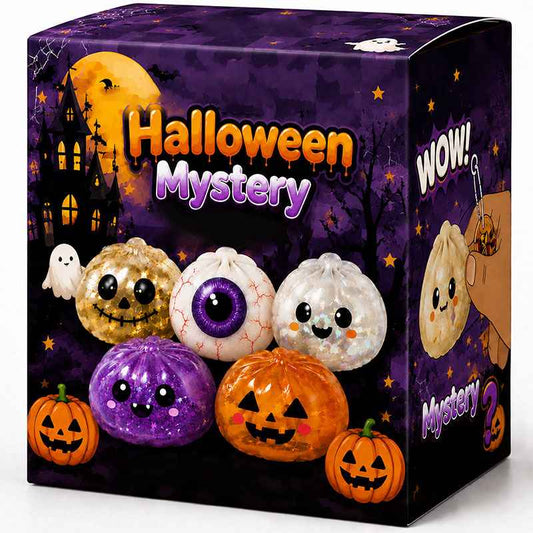 🎁Last Day Promotion 49% OFF🎃 Halloween Dumpling Squeeze Squishy Toy Blind Boxes