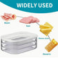 🥩 Last Day Only £6.99 🧊 3‑Layer Fridge Crisper – Clear, reusable & stackable ✨