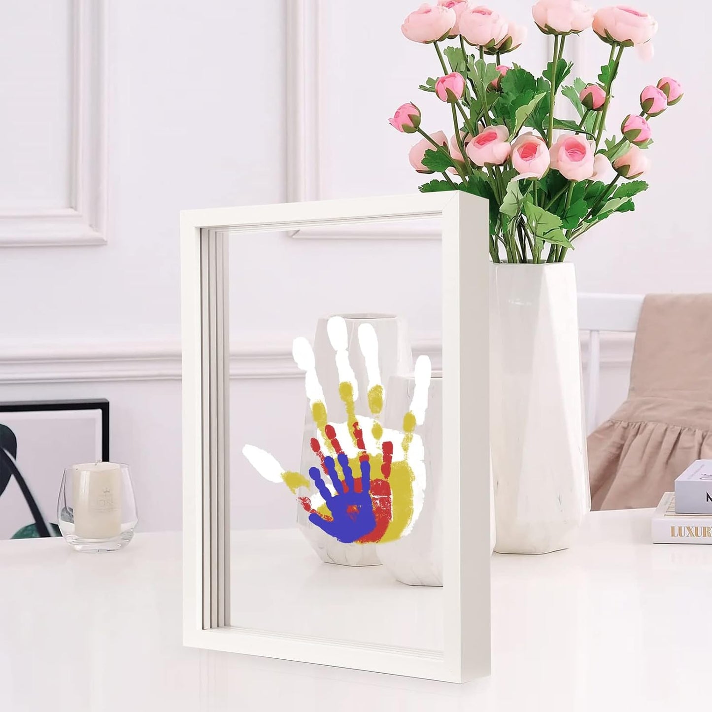 🩷Time Limited 60% off🖐️Best gift - Family handprint set🎨Non-Toxic, Odourless and Harmless