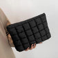 🔥 Solid Color Quilted Clutch – Large Capacity Travel Storage Bag