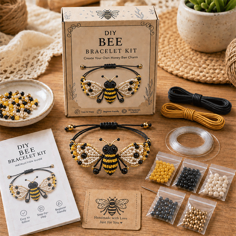 🎁Last Day Promotion 49% OFF🐙DIY Beaded Bracelet Making Kit