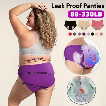 ⏳Last Day-Buy 1 Get 3 Packs!!🔥2026 Best-Selling🏆LunaBloom™ High-Waist Leak-Proof Panties ✨Butter-soft, ultra-stretchy & discreetly protective 🍃