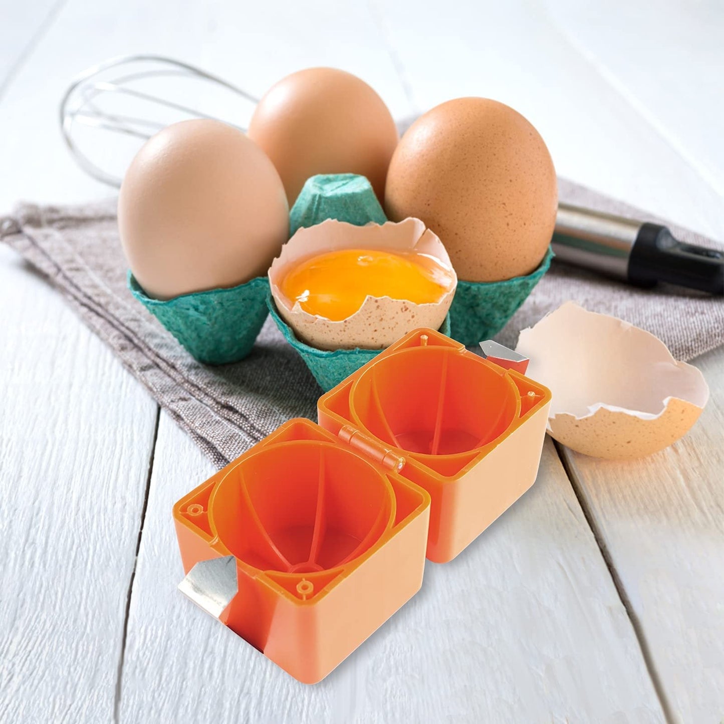 🔥🔥🔥Limited-time 😮‍💨 Buy 1 Get 1 Free !!!🍳 Quick Egg Cracker Tool – Open Hundreds Of Eggs Faster & Cleaner 🔥