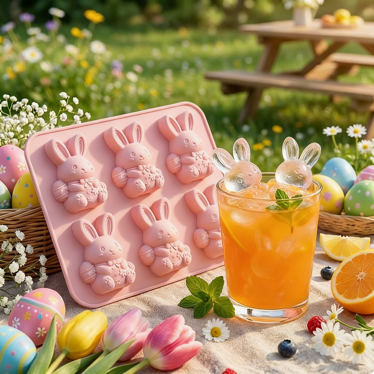 💥Last Day Special Sale 49% OFF🐮 Mini Highland Cow Ice Cube Mold – Cute 3D Ice for Drinks, Parties & Gifts