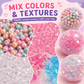 🎅Christmas HOT SALE💞50K+ SOLD!✨ DIY Stress Ball Making Kit, Includes 6 Filling Packs, 10 Transparent Blank Soft Skins, Expansion Tool, Ideal for Adult Stress Relief, Squishy Maker