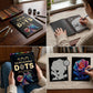 🎨Color by Number Dot Book, 100 Pages Black Background Mystery Puzzles, Large Print A4 Activity Book, Stress Relief Gift for Adults & Teens