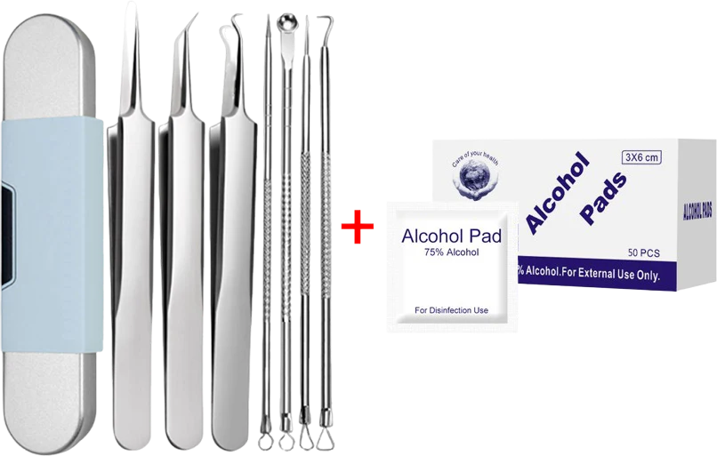 🔥Stainless Steel Blackhead Remover Tool Kit