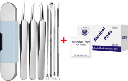 🔥Stainless Steel Blackhead Remover Tool Kit