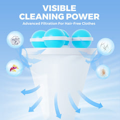 🏡🎉Hot Sale 49% OFF🎉✨Floating Lint Mesh Bag For Laundry