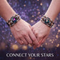 🌙Glow-in-the-Dark 12 Leather Zodiac Bracelet🪐 for Men and Women(6.9/8.1in)
