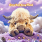 🎄 Holiday Essentials 🐮Highland Cow Plush Toy – Cute & Cuddly Highland Cow Soft Toy Gift