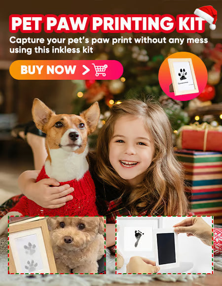 🎅Christmas HOT SALE🎁 50% OFF🐶Pet Paw Printing Kit🐾🐾