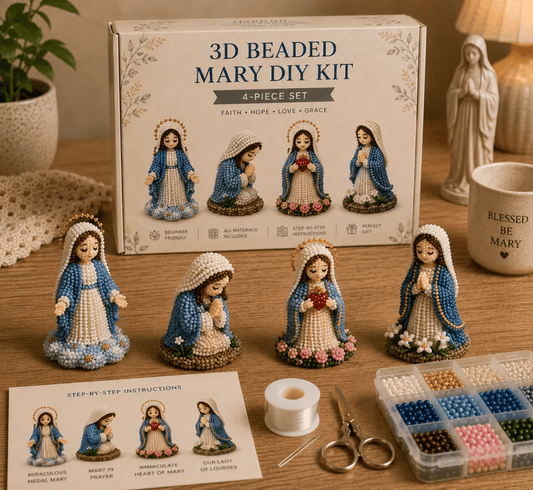💥Last Day Special Sale 49% OFF👚✝️3D Beaded Christian DIY Kit