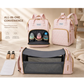 🛏️4-in-1 Diaper Bag Backpack | Portable Baby Changing Travel Bed with Mosquito Net🍼