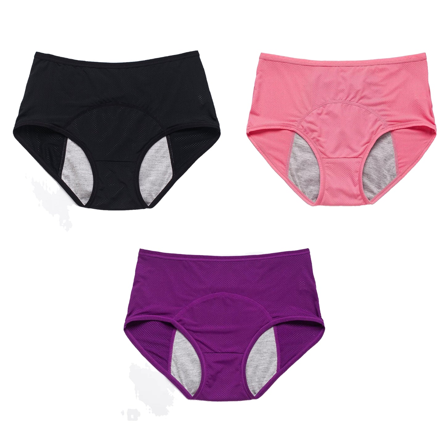 ⏳Last Day-Buy 1 Get 3 Packs!!🔥2026 Best-Selling🏆LunaBloom™ High-Waist Leak-Proof Panties ✨Butter-soft, ultra-stretchy & discreetly protective 🍃