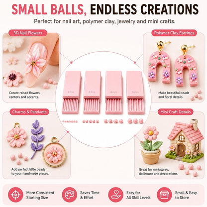🌸LAST DAY SPECIAL PRICE!!🌸Clay gel ball making tool - suitable for all kinds of DIY