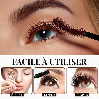 🔥Hot Sale🔥Long lasting waterproof mascara 4D Silk fiber lashes