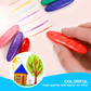 🎨 Washable Jumbo Crayons for Kids - 12/24/36 Colors Non-Toxic, Safe, and Fun Art Supplies