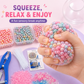 🎅Christmas HOT SALE💞50K+ SOLD!✨ DIY Stress Ball Making Kit, Includes 6 Filling Packs, 10 Transparent Blank Soft Skins, Expansion Tool, Ideal for Adult Stress Relief, Squishy Maker