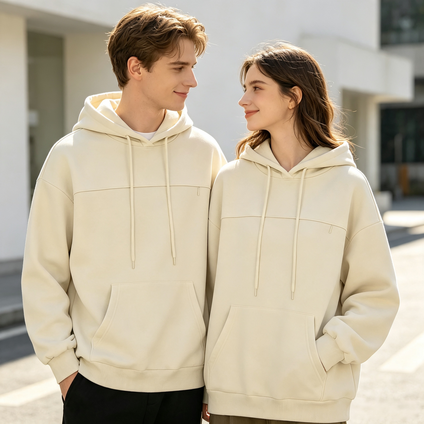 🎁Last Day Promotion 49% OFF🔥Cute Cat In Pocket Graphic Hoodie Oversized Long Sleeve Drawstring Hooded Sweatshirt Casual Kangaroo Pocket Pullover Top
