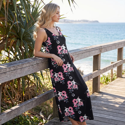 🌸LAST DAY SPECIAL PRICE!!🌸Flowy Vacation Maxi Dress