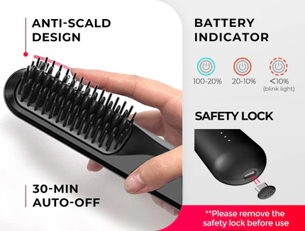 🔥HOT SALE 49% OFF🔥Women's Hair Straightener Comb