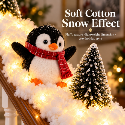 🐧 Light-Up Penguin Christmas Stair Garland – Turn Your Banister Into a Winter Wonderland ✨