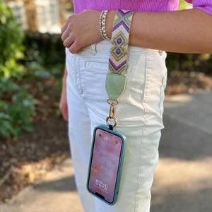 ❣️HOT SALE-49% OFF📱Crossbody Phone Strap with Zippered Pouch