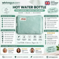 🔥 LAST DAY ONLY! Just £7.99!⏰Rechargeable hot water bottles, heat packs, explosion-proof heat pads