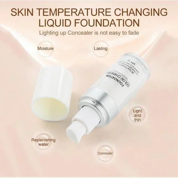 🎁Last Day Buy 2 Get 1 Free🎉Colour Changing Mature Skin Foundation