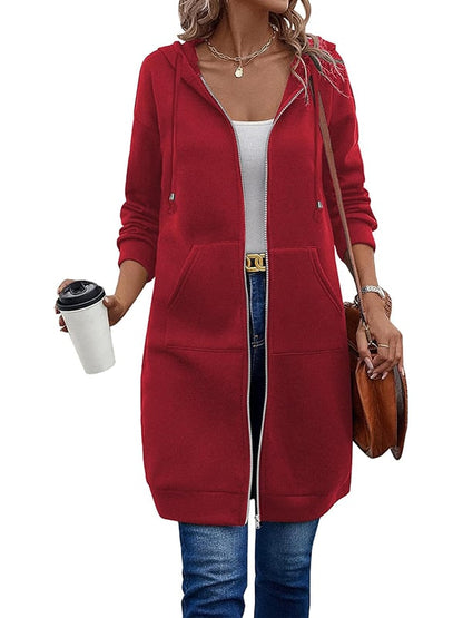 🌸LAST DAY SPECIAL PRICE!!🌸Women Casual Zip up Fleece Hoodies
