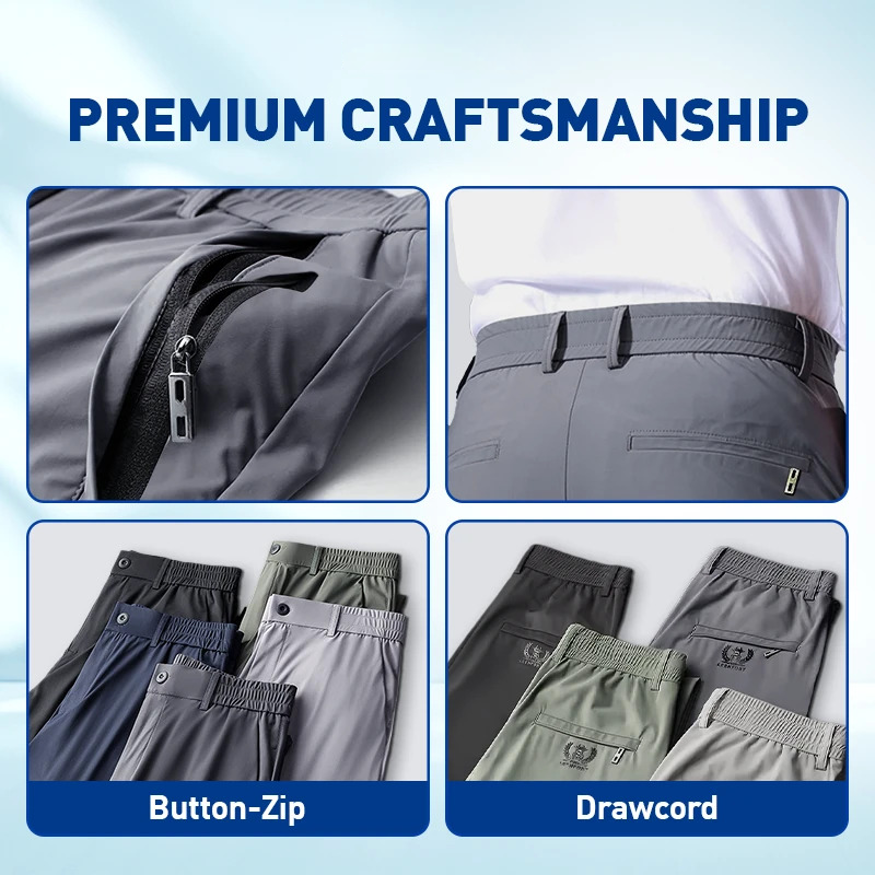 🔥2026 Hot Sale 50% OFF✨💖Breathable Comfortable Men's Stretch Casual Trousers 2