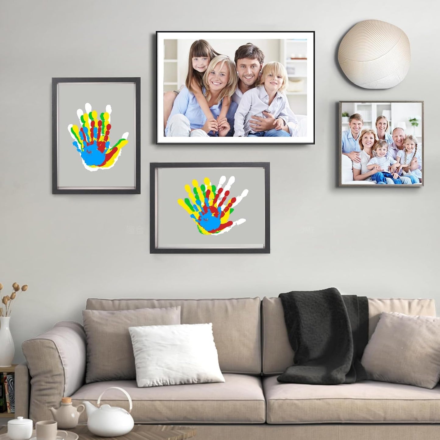 🩷Time Limited 60% off🖐️Best gift - Family handprint set🎨Non-Toxic, Odourless and Harmless