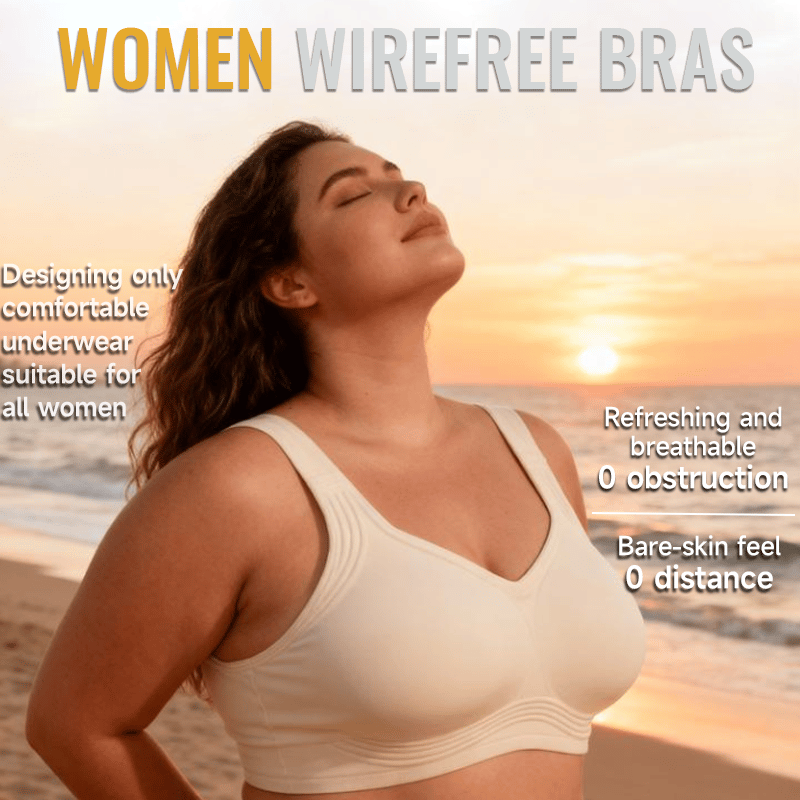 🎁Last Day Promotion 50% OFF ✨🏆Super firming bra | Women Wirefree Seamless Bras 👍No more sagging breasts