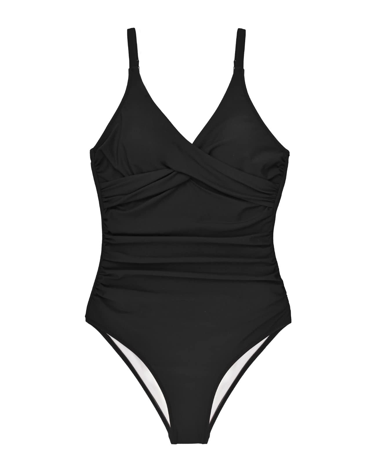 🔥Last Day Special Price £16.98!!💥-👙Ruched Cross-Front Sculpting One-Piece Swimsuit