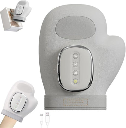 Portable Hand Massager with Heat & Compression, Wireless 3 Modes for Carpal Tunnel Relief, Perfect Gift for Hand Relaxation