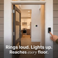 🔔Glow Wireless Doorbell, No Wires No WiFi, RGB Light Ring Plug-in Door Chime for Home