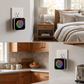🔔Glow Wireless Doorbell, No Wires No WiFi, RGB Light Ring Plug-in Door Chime for Home