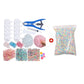 🎅Christmas HOT SALE💞50K+ SOLD!✨ DIY Stress Ball Making Kit, Includes 6 Filling Packs, 10 Transparent Blank Soft Skins, Expansion Tool, Ideal for Adult Stress Relief, Squishy Maker