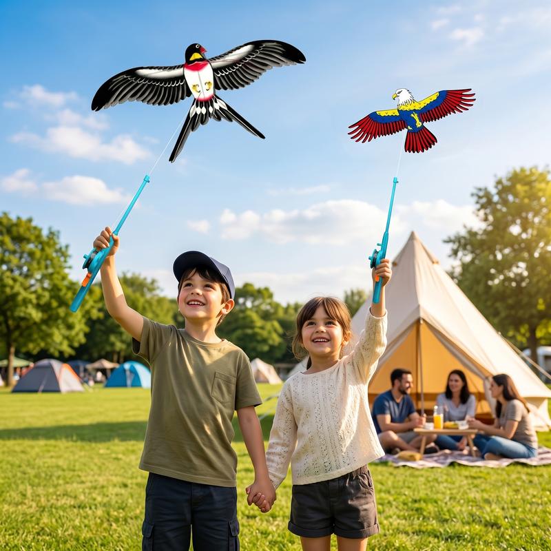 ⏳LAST DAY SALE ONLY ￡11.99!!🔥Handheld Fishing Rod Kite Toy