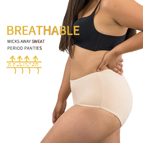 ⏳Last Day-Buy 1 Get 3 Packs!!🔥2026 Best-Selling🏆LunaBloom™ High-Waist Leak-Proof Panties ✨Butter-soft, ultra-stretchy & discreetly protective 🍃