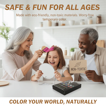 📢📢Buy 2 Get 1 Free⏰Temporary Hair Dye Chalk Comb- Cruelty Free