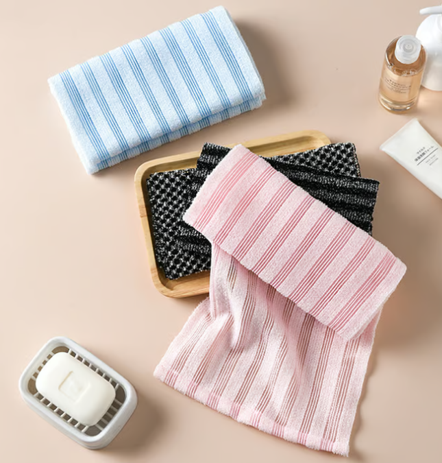 🔥PAY 1 GET 3🧼Exfoliating Shower Towel🔥🔥