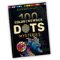 🎨Color by Number Dot Book, 100 Pages Black Background Mystery Puzzles, Large Print A4 Activity Book, Stress Relief Gift for Adults & Teens