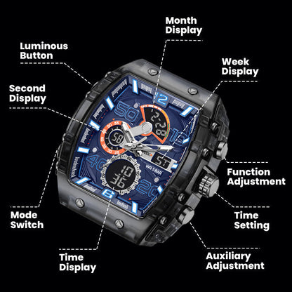 🎁Hot sale 50 % OFF⏳Multi-Function Sport & Casual Digital Watch